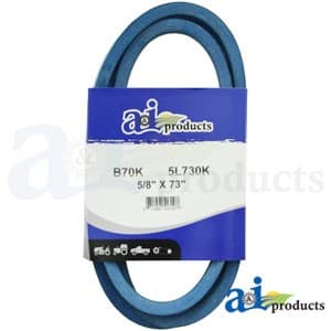 B70K - Aramid Blue V-Belt (5/8" X 73" )