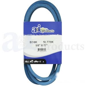 B74K - Aramid Blue V-Belt (5/8" X 77" )