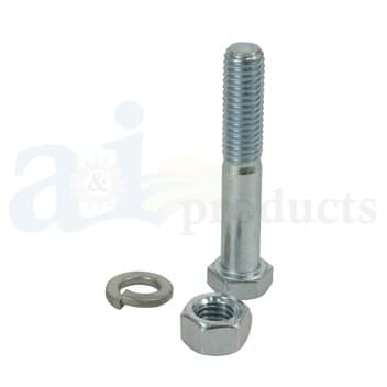 BCH123 - 1/2" X 3" NC W/ Lockwasher & Nut Bale Point Bolt Kit