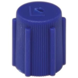CP0131 - 13mm Blue R-134a Low Side Valve Port Cap OEM & Aftermarket (5 pack)