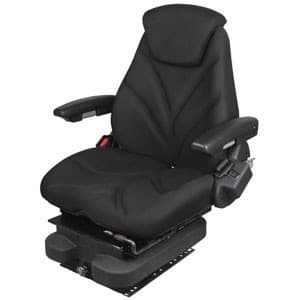 F20A5000 - Seat, F20 Series, Low Pro Air Suspension, Black Cloth