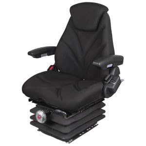 F20M7100 - Seat, F20 Series, Mechanical Suspension, Black Cloth