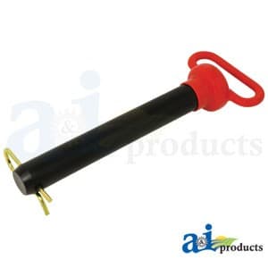 HP109 - Hitch Pin, Red Handled 1 1/4" x 8 1/2"