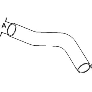 R133844 - Upper Radiator Hose