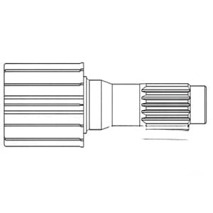 R61711 - 14 Teeth Pinion Shaft