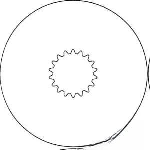 R62686 - Brake Center Plate