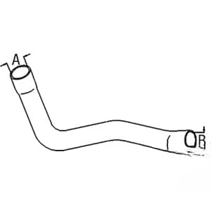 R95018 - Upper Radiator Hose