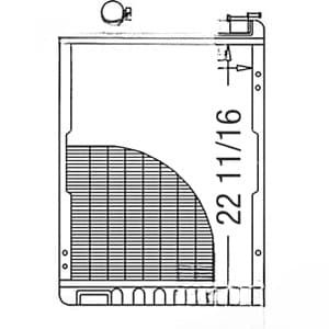 RE165030 - Radiator