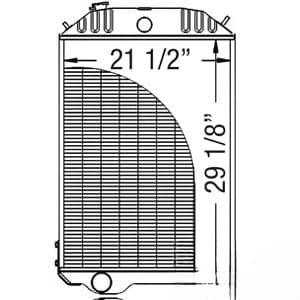 RE21897 - Radiator