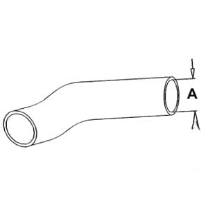 TY22430 - Upper Radiator Hose