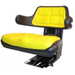 W223YL - 300 lb / 136 kg Weight Limit YLW Plastic Wrap Around Back w/ Arms