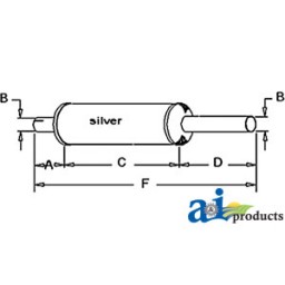 06705AB - Muffler