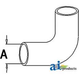 101963A - Radiator Hose, Upper 	