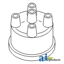 1024914M1 - Cap, Distributor (4 Cylinder) 	