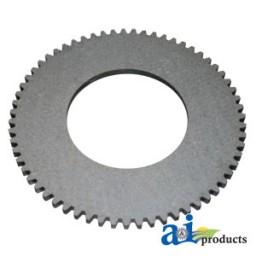 1026555M1 - Clutch Plate: 10.75 OD, 5.375 ID, 63 ext. teeth, f