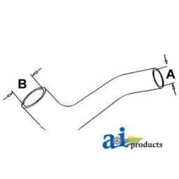 1064579C1 - Radiator Hose, Upper 	