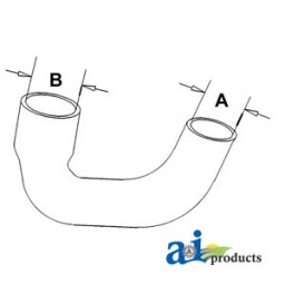 1275081C1 - Radiator Hose, Upper 	