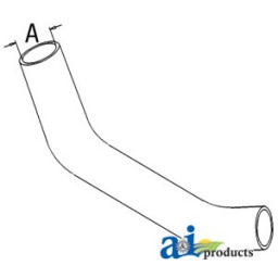 1289072C1 - Radiator Hose, Upper 	