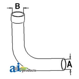 161214A - Radiator Hose, Upper 	