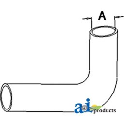 166288A - Radiator Hose, Upper 	