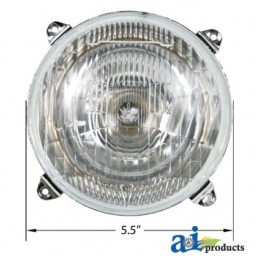 1672768M91 - Headlight (RH) 	