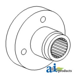 196482C2 - Hub, Aux. Hydraulic Pump Drive Pulley