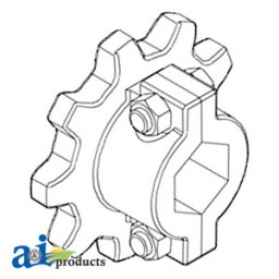 1970248C1-S - Sprocket, Feeder Chain, Split, Hardened 	