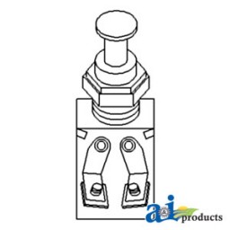 20A1716 - Light Switch, Universal, Push/Pull Type 	