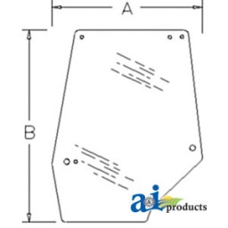 248724A1 - Glass, Door, Upper (LH)	