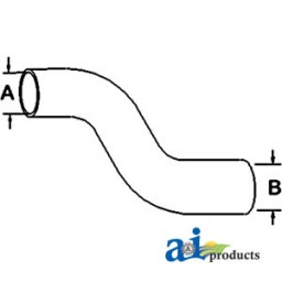254335A1 - Radiator Hose, Lower 	