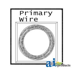 26A14 - Coil Pack Primary Wire, 20', 14 Ga. (BLU) 	