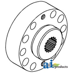 303068277 - Hub, PTO Drive, that bolts to flywheel 	