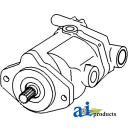 303141764-R - Re-Mfg. Hydraulic Pump (Closed Center Pump) 	