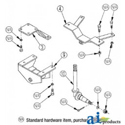 3033 - Spindle, Check Dimensions On A Previous Page