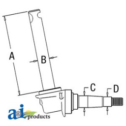 3043864R1 - Spindle (LH)	