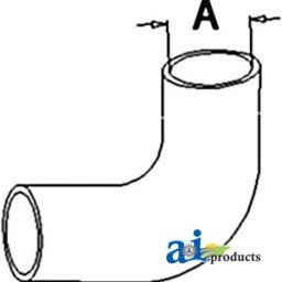 303295877 - Radiator Hose, Upper 	