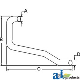 311051 - Horizontal Outlet Pipe	