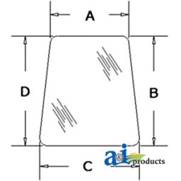 3476127M1 - Glass, Side (RH/LH)	