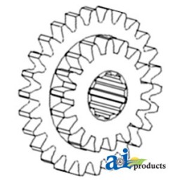 350868R1 - Gear, 2nd & 3rd Sliding 	