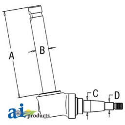 356531R91 - Spindle (RH/LH)	
