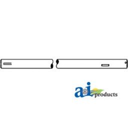 357046R1 - Shaft, Brake Pedal 	