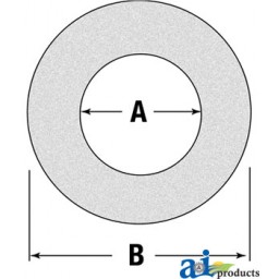 36F41 - Friction Disc/Clutch Lining, 6.5" O.D., 2" I.D.