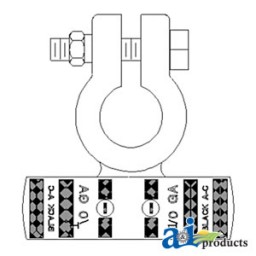 4320005N-B - Battery Terminal, Neg. Copper Crimp, 2/0 Ga. (5 Pk) 