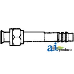 461-763 - Straight Female Flare Barb Fitting