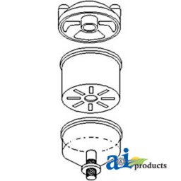 4612229 - Filter Assembly, Single Fuel (12 UNF Ports)