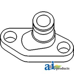 4673807 - Water Pump Adaptor Housing