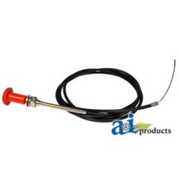 47V1534 - Cable, Round Handle Pull (82") 	