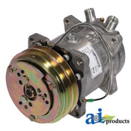 500-270 - Compressor, New, Sanden w/ Clutch (9285)