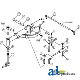 50291004 - Overhaul Kit, Complete Front Axle 	