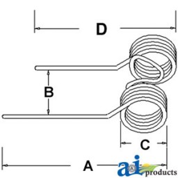 51000855 - Tedder Tooth (RH) 	